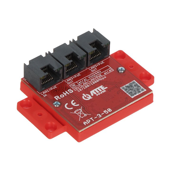 ATTE APT-3-50 PoE pagarinātājs 3 porti