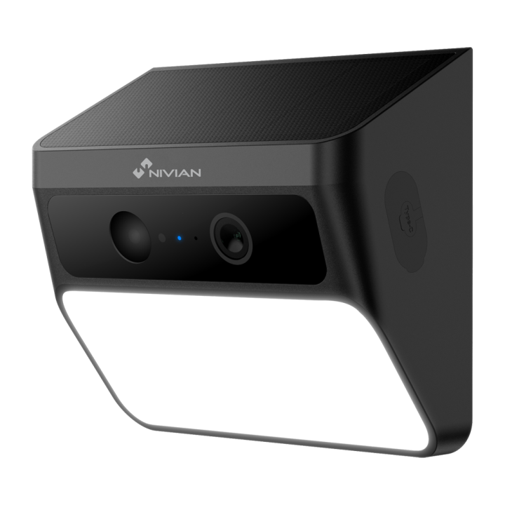 NIVIAN RETAIL NVS-IPC-SOLARLIGHT 2MP PTZ IP kamera ar Wi-Fi, PoE, ONVIF, IR nakts redzamību, microSD slotu