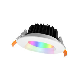 Gledopto GL-D-005P Zigbee Pro (Zigbee 3.0 + RF uztvērējs) viedais padziļināts LED lejupējais apgaismojums (1050 lūmeni. IP20), a