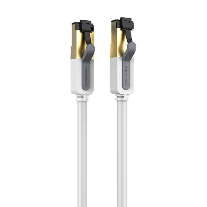 Tīkla kabelis CAT7 SFTP Vention ICDHD RJ45 Ethernet 10Gbps 0,5m pelēks