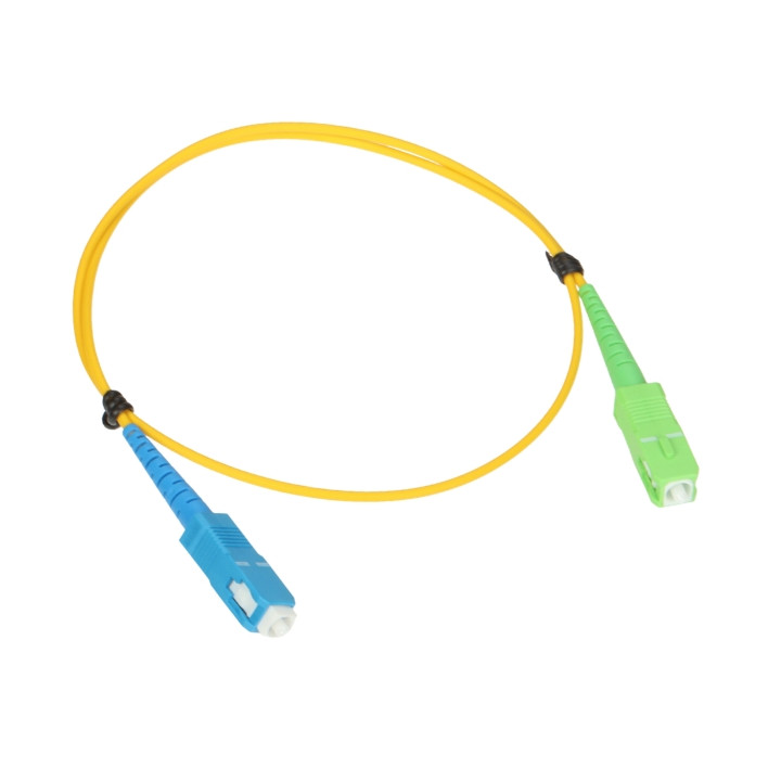 VIENREŽĪMA PATCHCORD PC-SC-APC/SC-0,5 0,5 m BASE LINK