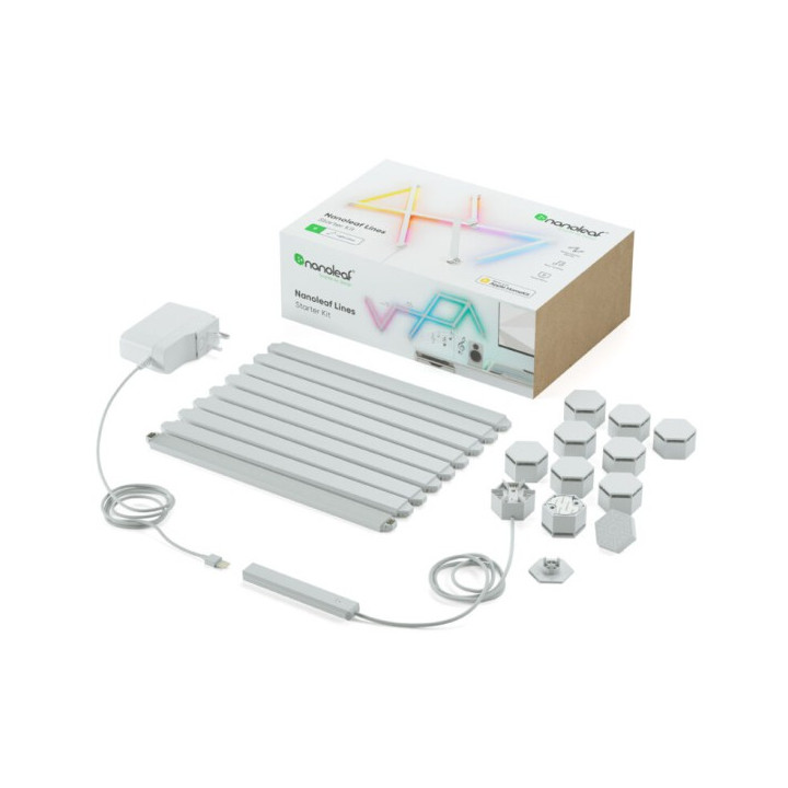 Nanoleaf Lines Starter Kit - световые полоски (15 шт., 1 контроллер)