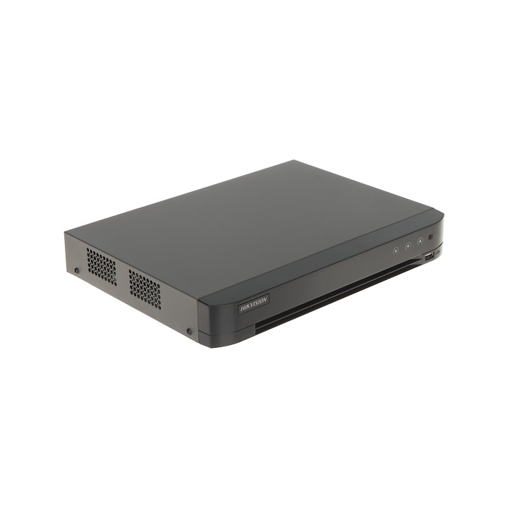 AHD, HD-CVI, HD-TVI, CVBS, IP DVR IDS-7208HUHI-M1/X/4A+8/4ALM 8 KANĀLI AcuSense Hikvision