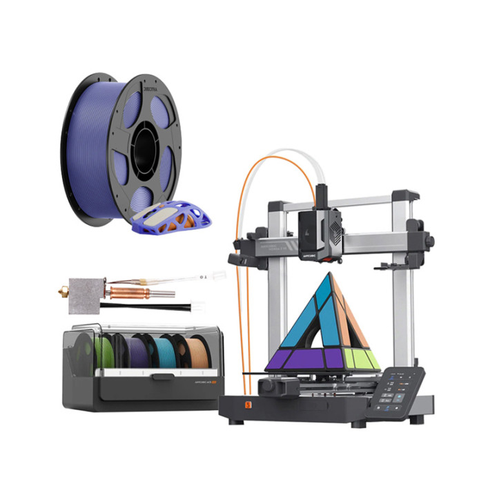 Anycubic Kobra 3 V2 Combo 3D printeris + Hotend + bez kvēldiega