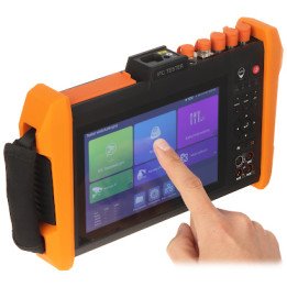 DELTA TESTER CS-H9-70HG CCTV testeris Wi-Fi RS-485 PoE