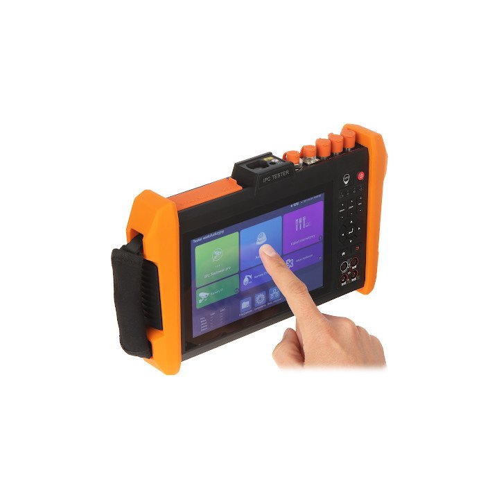 DELTA TESTER CS-H9-70HG CCTV testeris Wi-Fi RS-485 PoE
