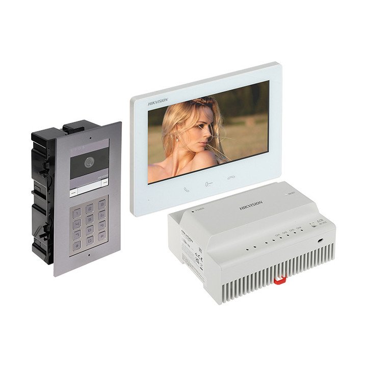 Hikvision DS-KIS704EY-ACF2/ALUMINUM IP видеодомофон
