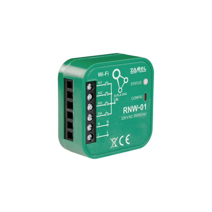 ИНТЕРФЕЙС ВХОДОВ RNW-01 Wi-Fi SUPLA ZAMEL