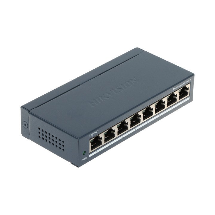 Hikvision DS-3E1508-EI(V2) 8 портов Gigabit управляемый коммутатор