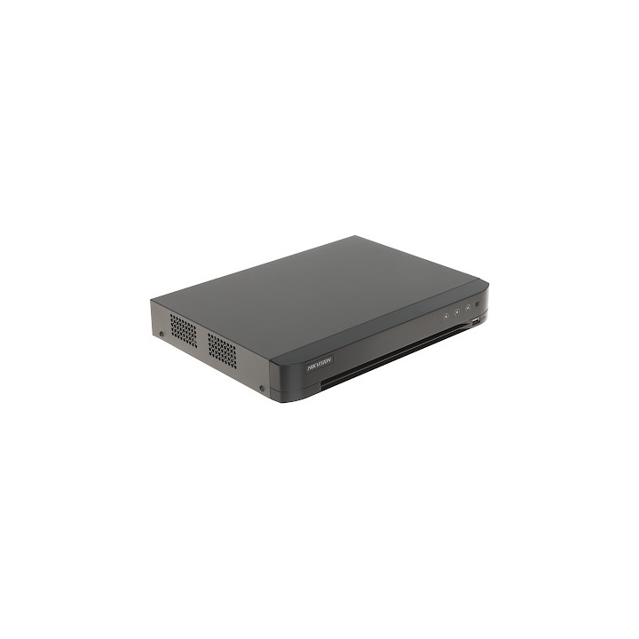 AHD, HD-CVI, HD-TVI, CVBS, IP DVR IDS-7204HQHI-M1/S(C)/4A+4/1ALM 4 KANĀLI AcuSense Hikvision