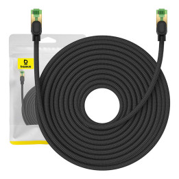 Pīts tīkla kabelis Cat.8 Baseus Ethernet RJ45, 40Gbps, 20m (melns)
