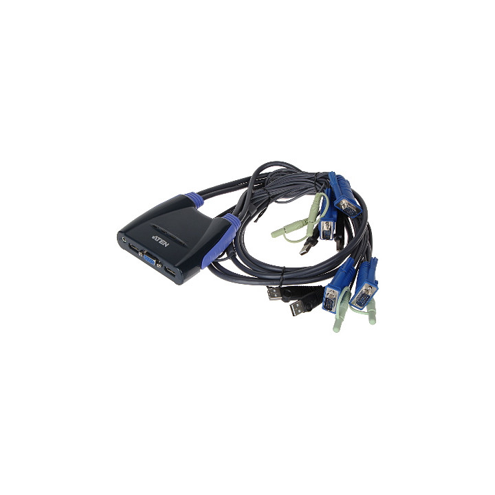 ATEN CS-64US KVM VGA+USB 4 порта
