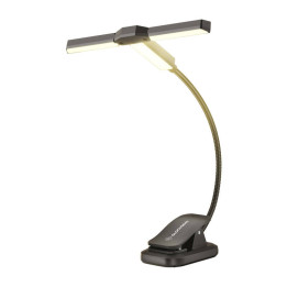 Tri-Head Book Light Glocusent GLCSNTA2302 USB-C 1000mAh melns