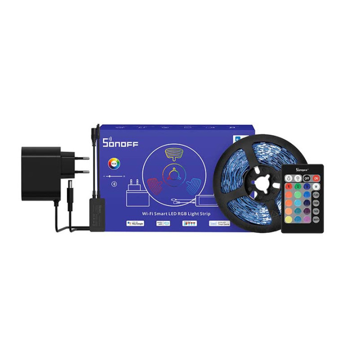 Smart LED RGB WiFi gaismas sloksne Sonoff L2 Lite 5m