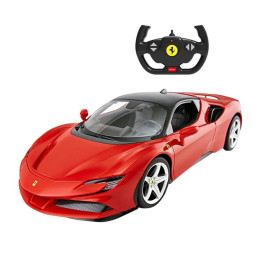 RASTAR R/C 1:14 Ferrari SF90 Stradale tālvadības automašīna (sarkana)