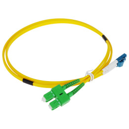 VIENREŽĪMA PATCHCORD PC-2SC-APC/2LC-1 1 m ULTIMODE