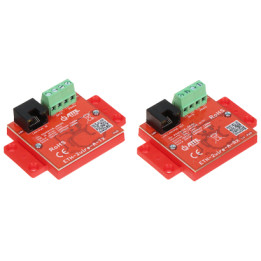 НАБОР UTP/2-ПРОВОДНЫХ КОНВЕРТЕРОВ ДЛЯ ПЕРЕДАЧИ LAN+POE ETH-2WIRE-A-SET 2 ШТ. НАБОР ATTE