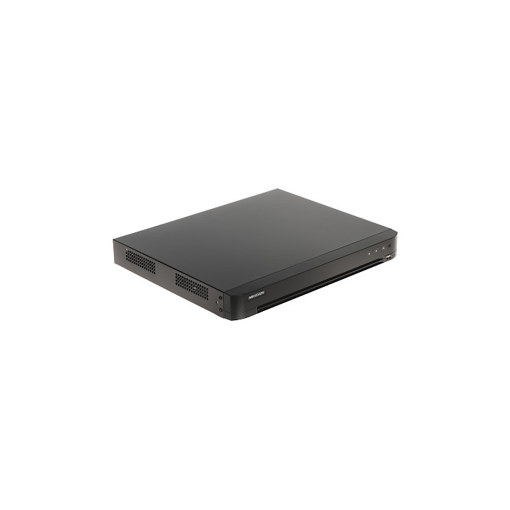 AHD, HD-CVI, HD-TVI, CVBS, IP DVR IDS-7216HUHI-M2/S(E)/4A+16/4ALM 16 KANĀLI AcuSense Hikvision