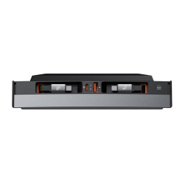 Hub Baseus T-Space ar USB-C līdz USB-C kabeļiem Tesla automašīnām (melns)