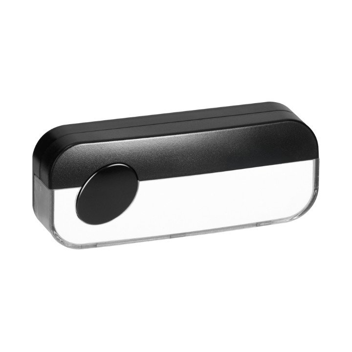 ORNO OR-DP-PD-1/B Черный кнопочный выключатель IP44