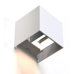 Hama rāmja WIFI sienas lampa, 10 cm, IP 44, balta