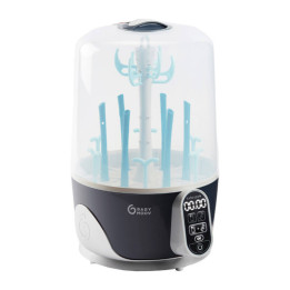Babymoov Turbo Pure tvaika sterilizators un pudeļu žāvētājs