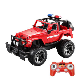 RC tālvadības automašīna 1:12 Double Eagle Jeep (ugunsdzēsības dienests) E549-003