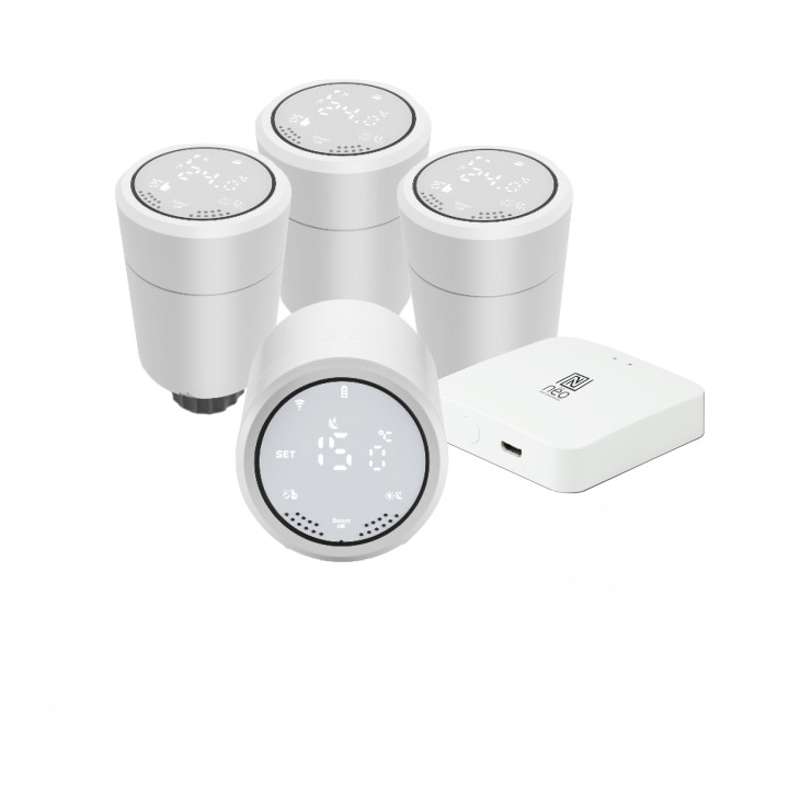 Умный термостат Immax NEO 4+1, стартовый комплект, Zigbee, TUYA