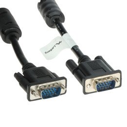 Lanberg VGA-5.0-WW/L 5м VGA кабель штекер-штекер