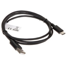 USB-C кабель 1м USB-W-C/USB-W-1M/B