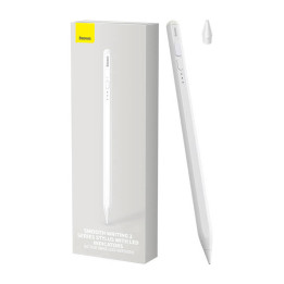 Baseus Smooth Writing 2 Stylus Pen ar LED indikatoriem (balts)