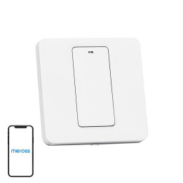 Viedais WiFi sienas slēdzis MSS550X EU Meross (HomeKit)