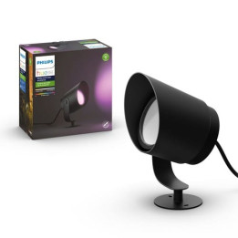 Philips Hue Lily XL melns 1x15W