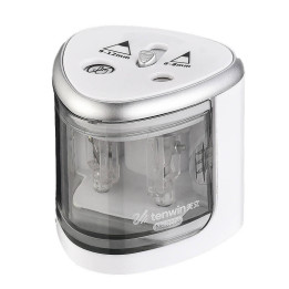 Divu caurumu zīmuļu asināmais Tenwin 8004-1 akumulators (sudrabs)