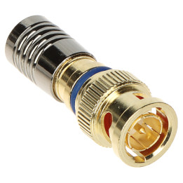 KOMPRESIJAS SPRŪVE BNC-W/4781-MTC*P10 RG6 Triset113 METACON