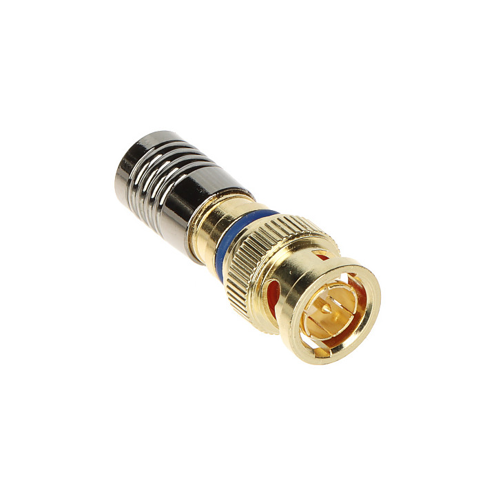 KOMPRESIJAS SPRŪVE BNC-W/4781-MTC*P10 RG6 Triset113 METACON