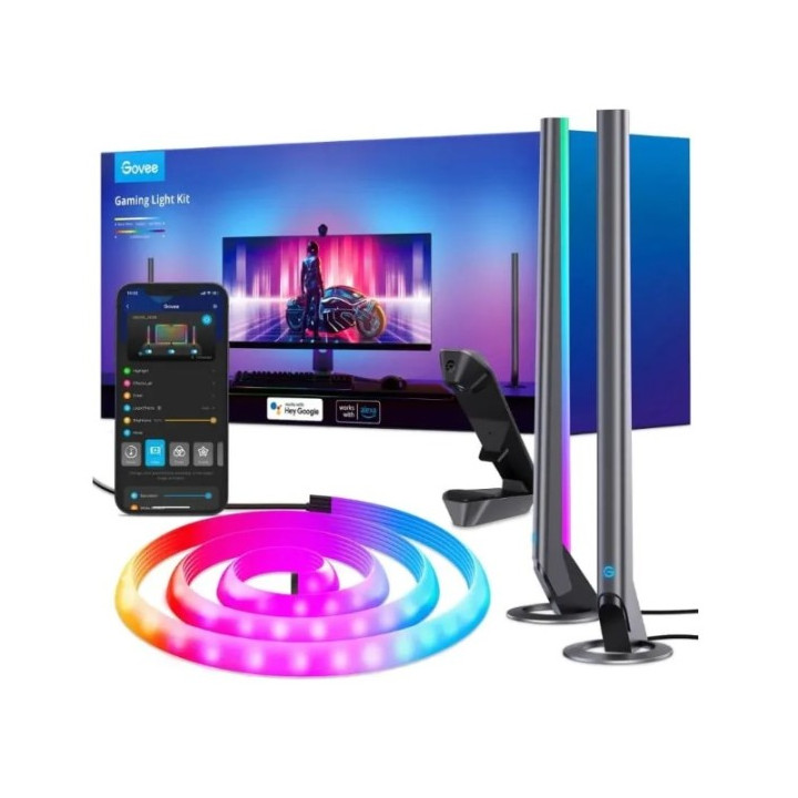 Govee H604A Dreamview G1 Pro | Lampa LED | RGBICWW, Wi-Fi, Alexa, Google