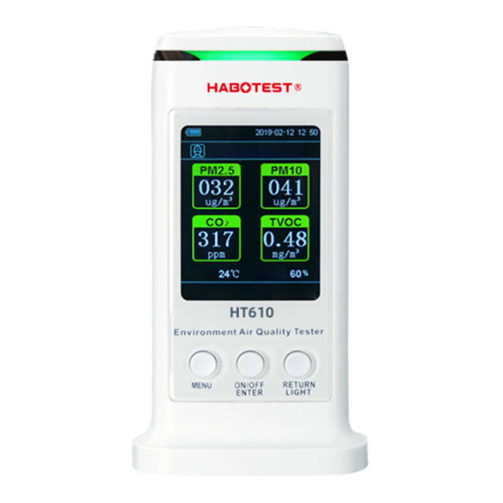 Inteliģentais gaisa kvalitātes detektors Habotest HT610