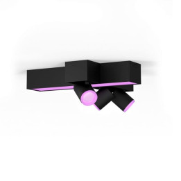 Philips Hue Centris krusta 3 punktu melns BT