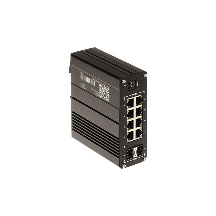 Teltonika TSW202 Industrial PoE Switch with 8 Ports and SFP
