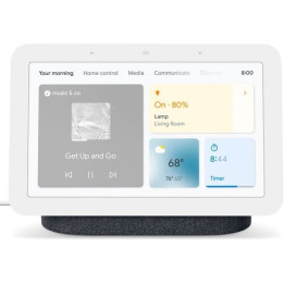 Google Nest Hub 2 gen (tumši pelēks)