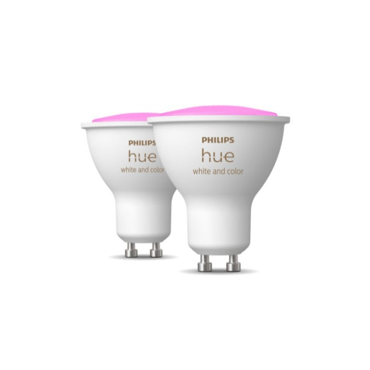 Philips Hue GU10 RGBW 5,7W BT 2 pak