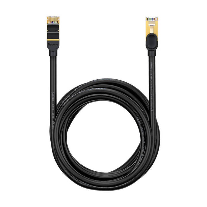 Tīkla kabelis Baseus Ethernet RJ45, 10Gbps, 15m (melns)