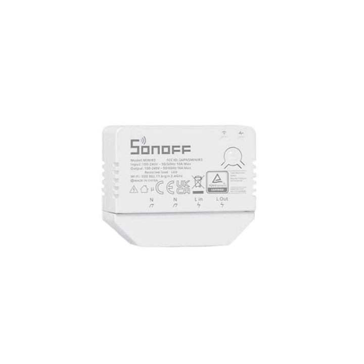 Viedais Wi-Fi slēdzis Sonoff MINI R3