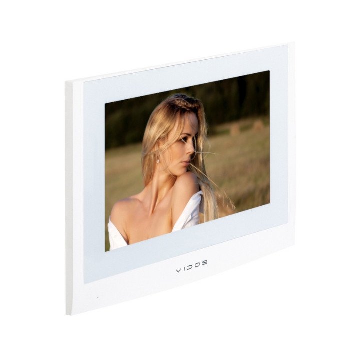 VIDOS M200W-X 2-квартирный IP домофон монитор 7"