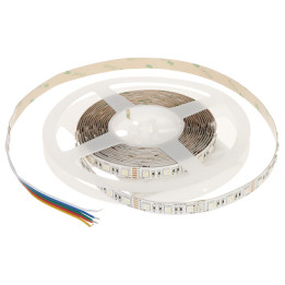 LED APGAISMOJUMS LED60-12V/19.2W-RGBW/5M MW apgaismojums