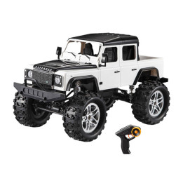 Tālvadības pults RC tālvadības pults automašīna 1:14 Double Eagle (balts) Land Rover Defender (pikaps) E332-003