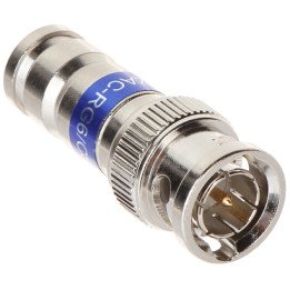 BNC-W/ZAC-RG6/CSR BNC коннектор RG6 75 Ом