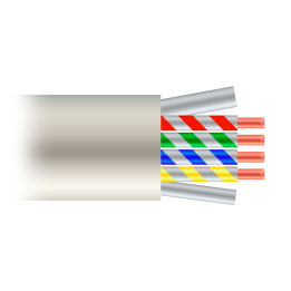SAFIRE SF-UTP6-100-H-23AWG-G Cat6 UTP tīkla kabelis 100m spolē, tīrs varš 23AWG, iekštelpām, PVC pelēks