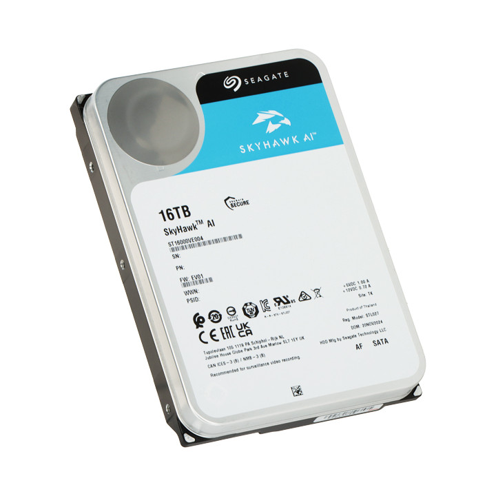 HDD DVR DVR HDD-ST16000VE004 16TB 24/7 SkyHawk AI SEAGATE